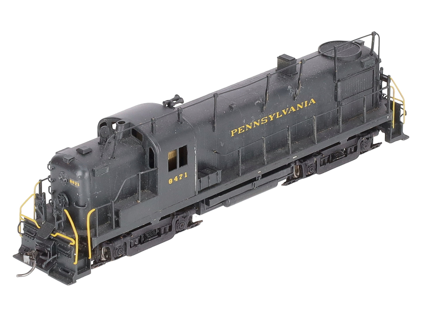 Alco HO Brass PRR RS-3 Diesel Locomotive- Painted EX/Box