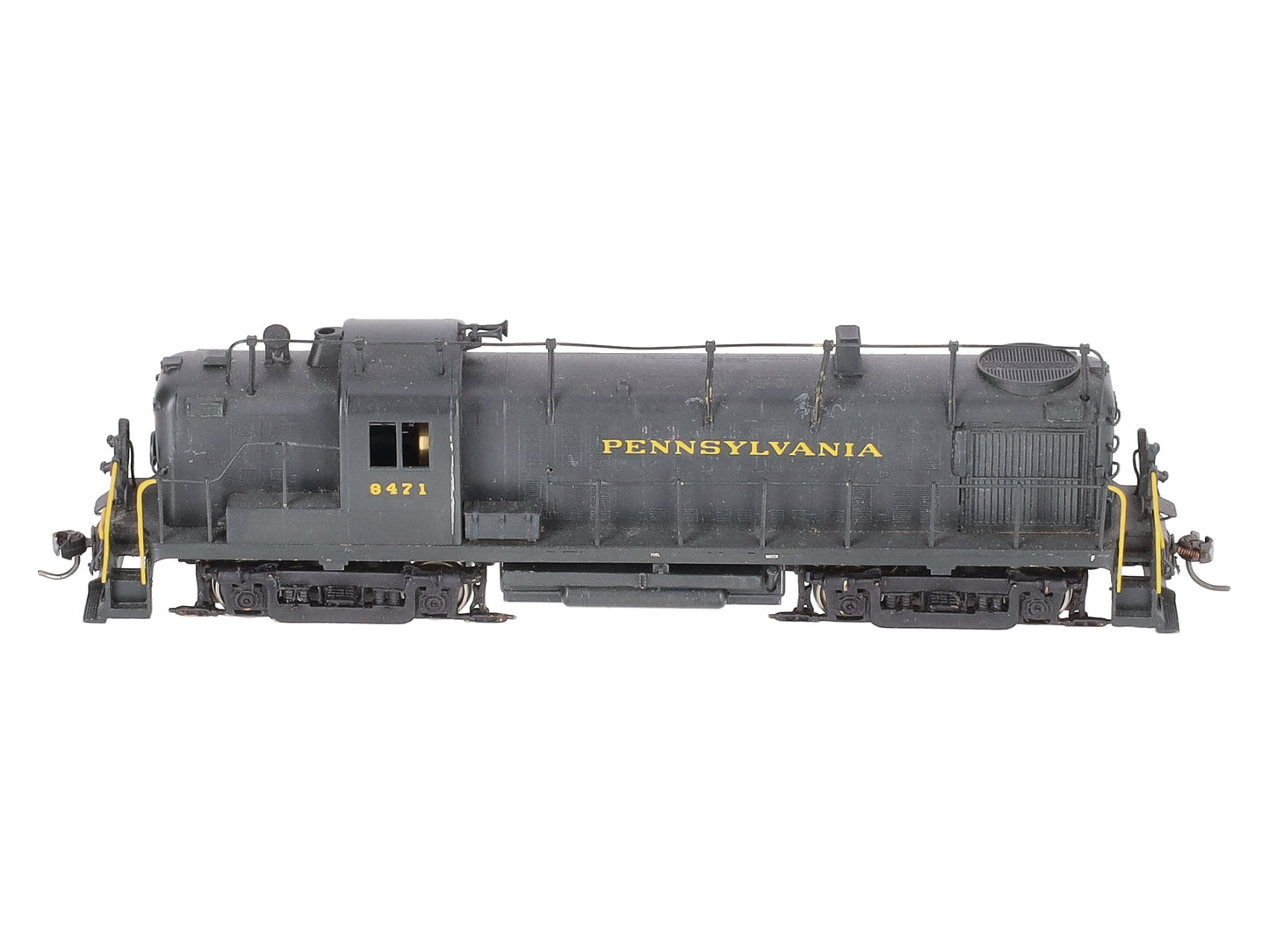 Alco HO Brass PRR RS-3 Diesel Locomotive- Painted EX/Box