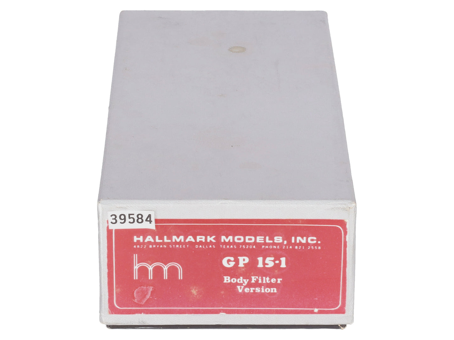 Hallmark Models HO Brass Conrail GP 15-1 Diesel Locomotive VG/Box