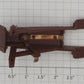 Lionel 2280-1 Brown Plastic Track Bumper with Light Assembly