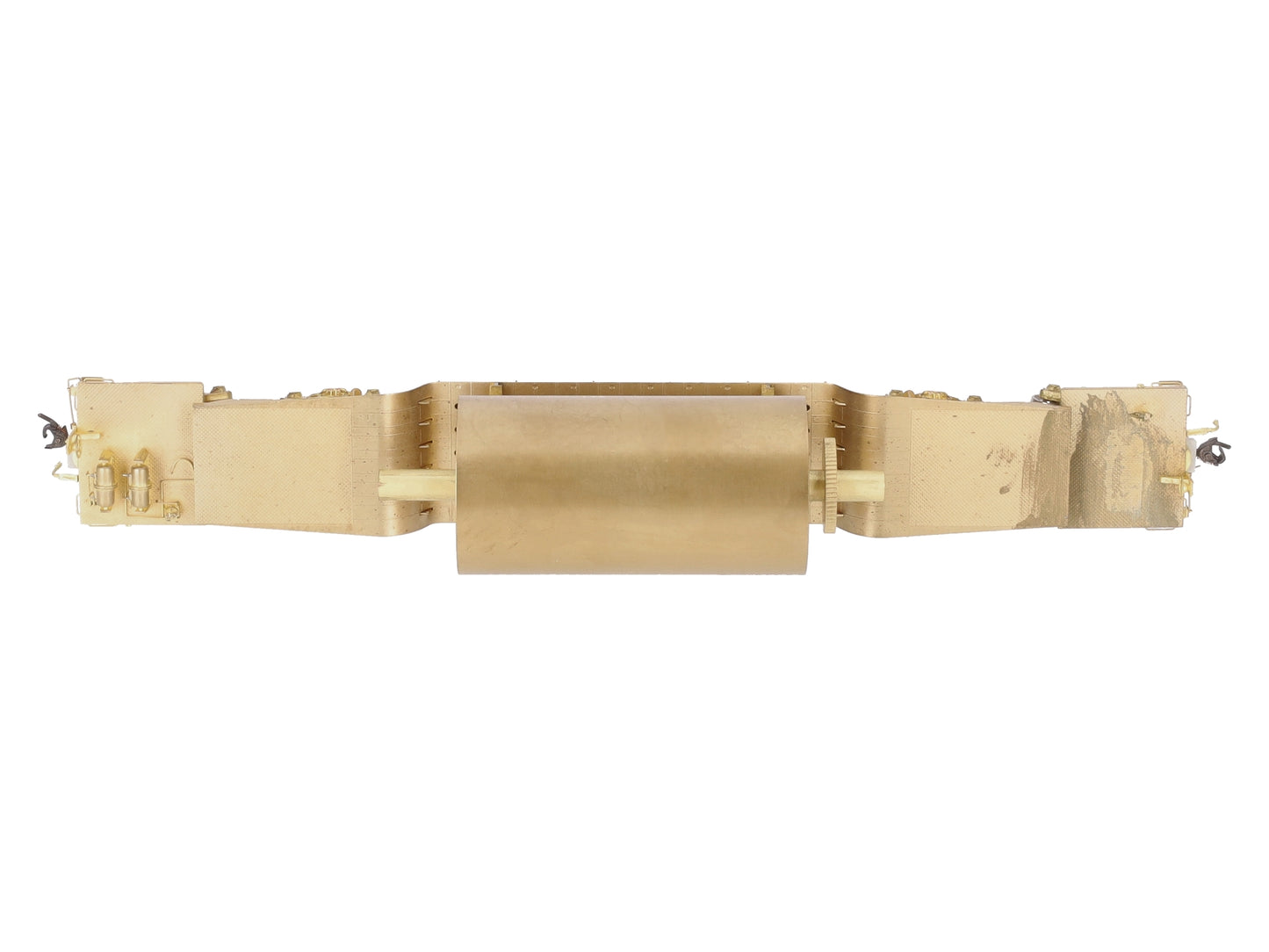 E&P Associates HO BRASS 77-6 Depressed Center Flatcar w/Load -Unpainted VG/Box