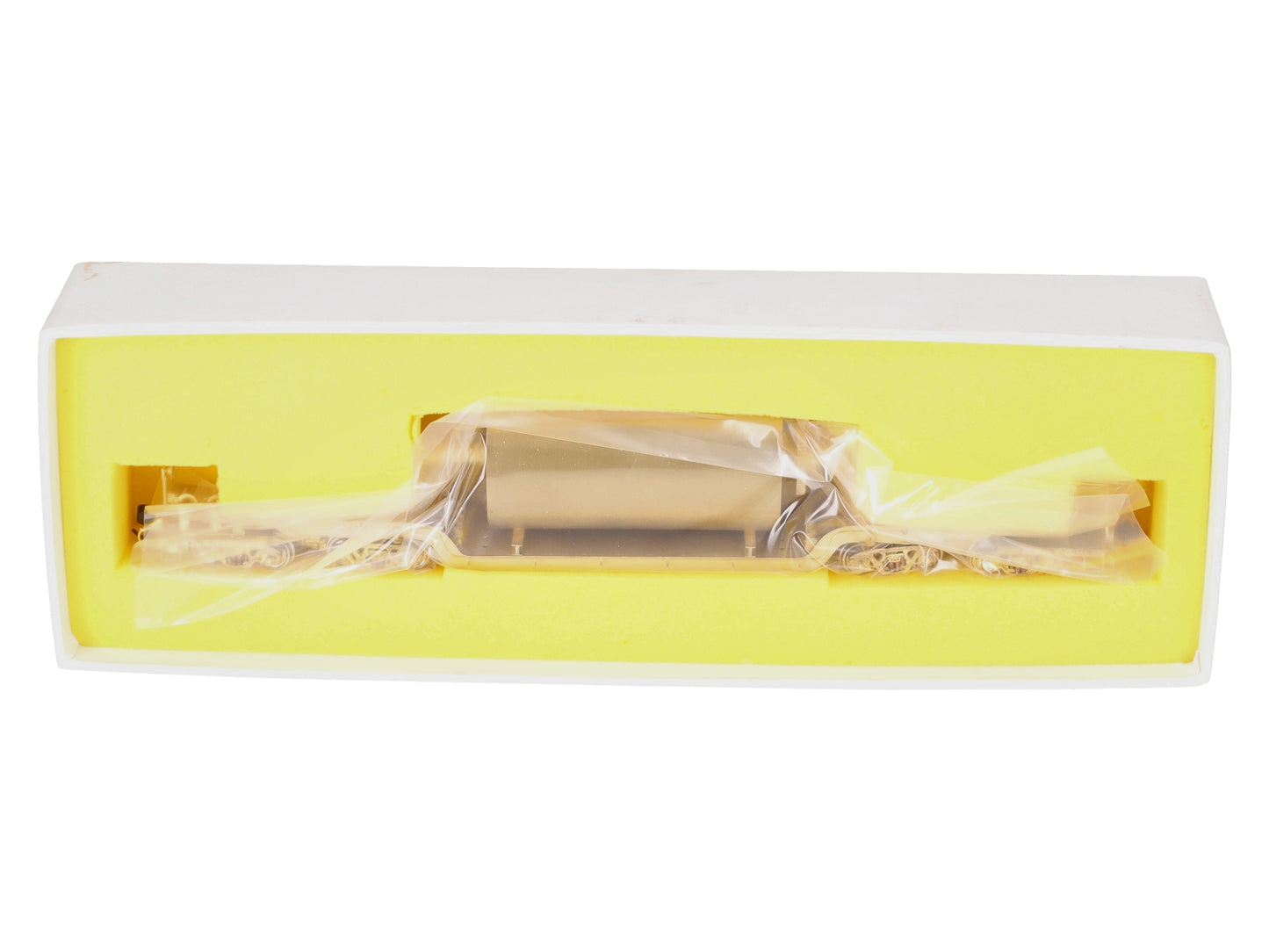 E&P Associates HO BRASS 77-6 Depressed Center Flatcar w/Load -Unpainted VG/Box