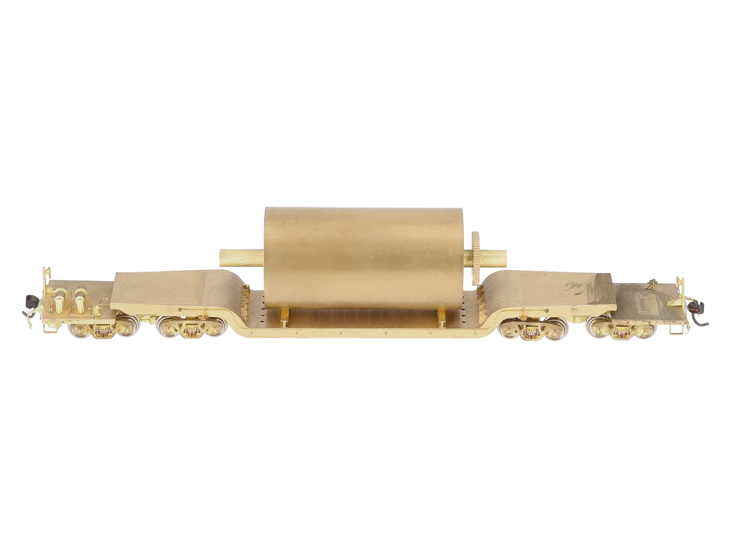 E&P Associates HO BRASS 77-6 Depressed Center Flatcar w/Load -Unpainted VG/Box
