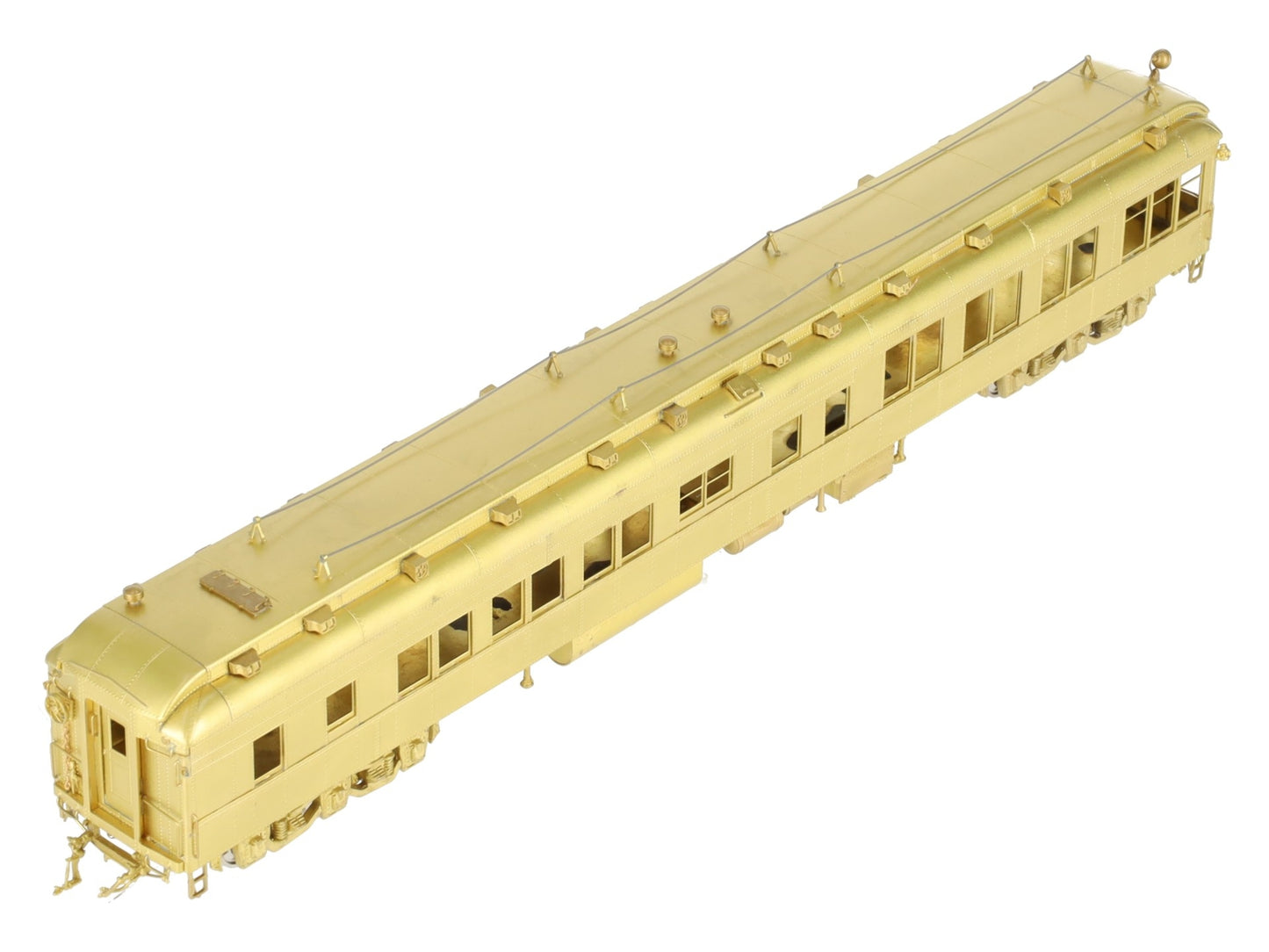Oriental Limited 01003 HO BRASS GN Pullman Solarium Observation - Unpainted LN/Box