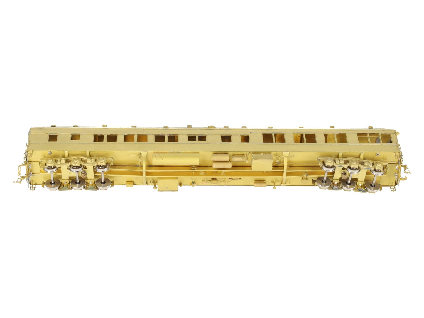 Oriental Limited 01003 HO BRASS GN Pullman Solarium Observation - Unpainted LN/Box