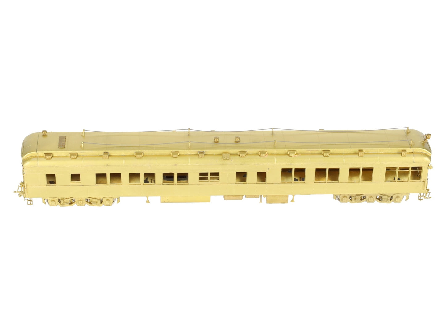 Oriental Limited 01003 HO BRASS GN Pullman Solarium Observation - Unpainted LN/Box