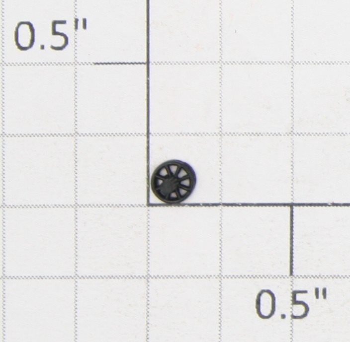 Roundhouse 82004 N Black Brake Wheel
