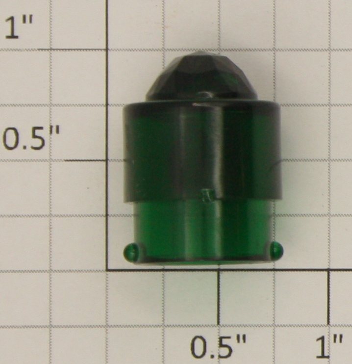 American Flyer PA12A112G S Green Jeweled Light Lens Cover 18B/30B/15B/17B