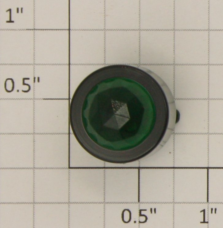American Flyer PA12A112G S Green Jeweled Light Lens Cover 18B/30B/15B/17B