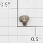 Lionel #6-32 x 3/16" Nickel Pan Head Slotted Screw