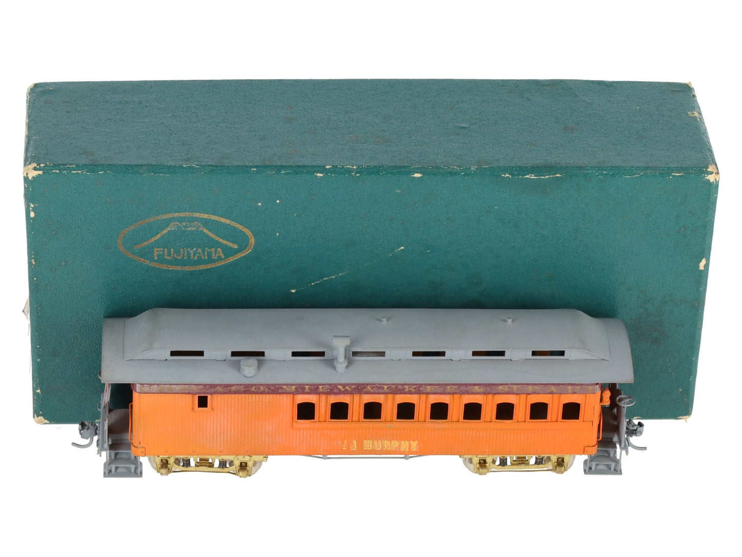 Fujiyama HO BRASS Custom MILW V&T Club Car "JJ Murphy" Pullman Passenger Car EX/Box