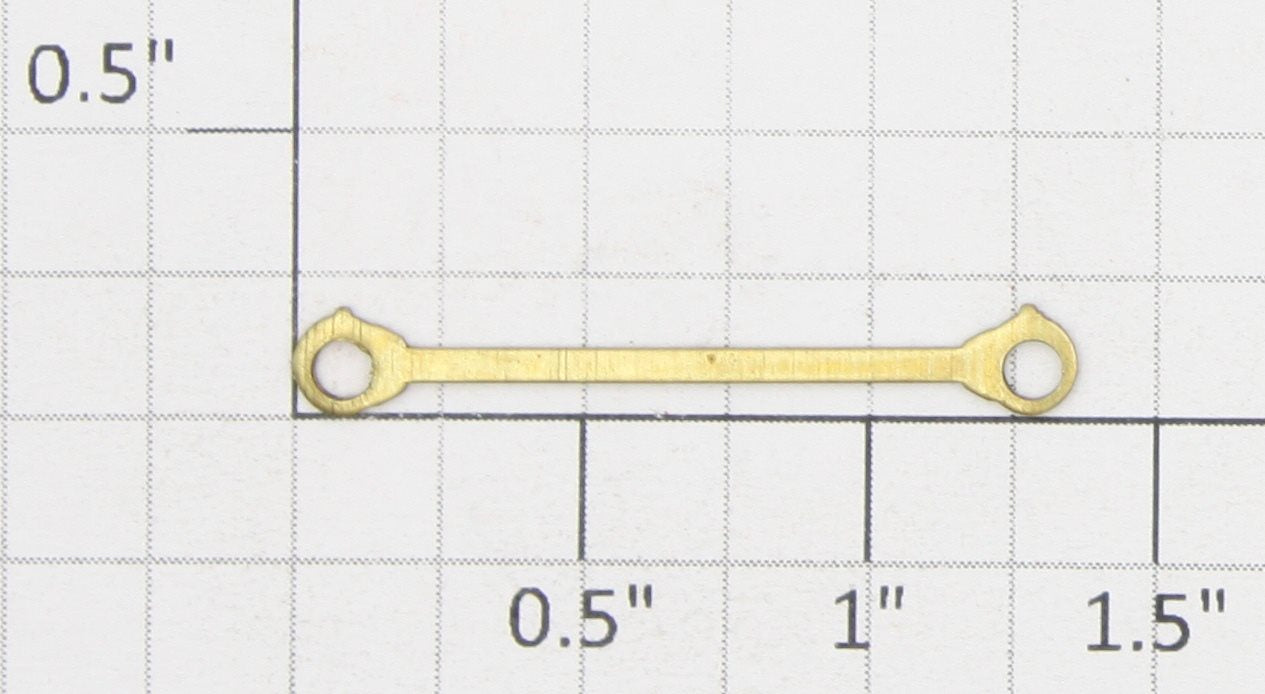 Roundhouse 77106 HO Large Hole Long Brass Side Rod – Trainz