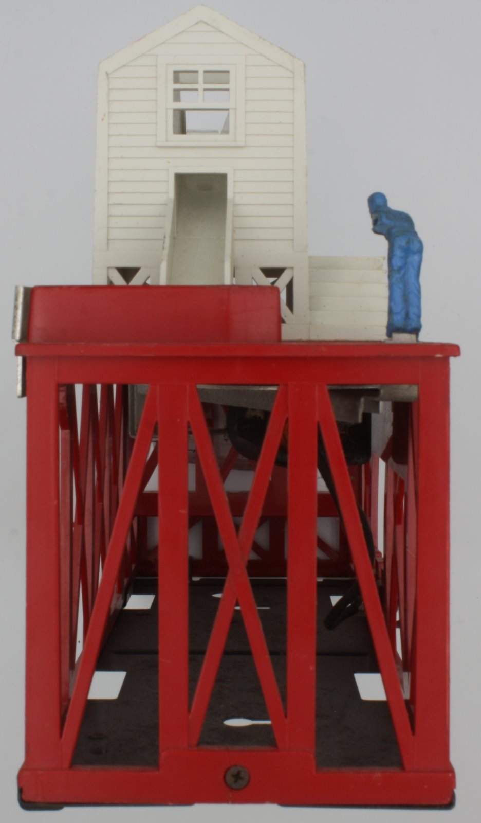 Lionel 352-3 Red Icing Station Platform Structure without Roof or Loading Chute