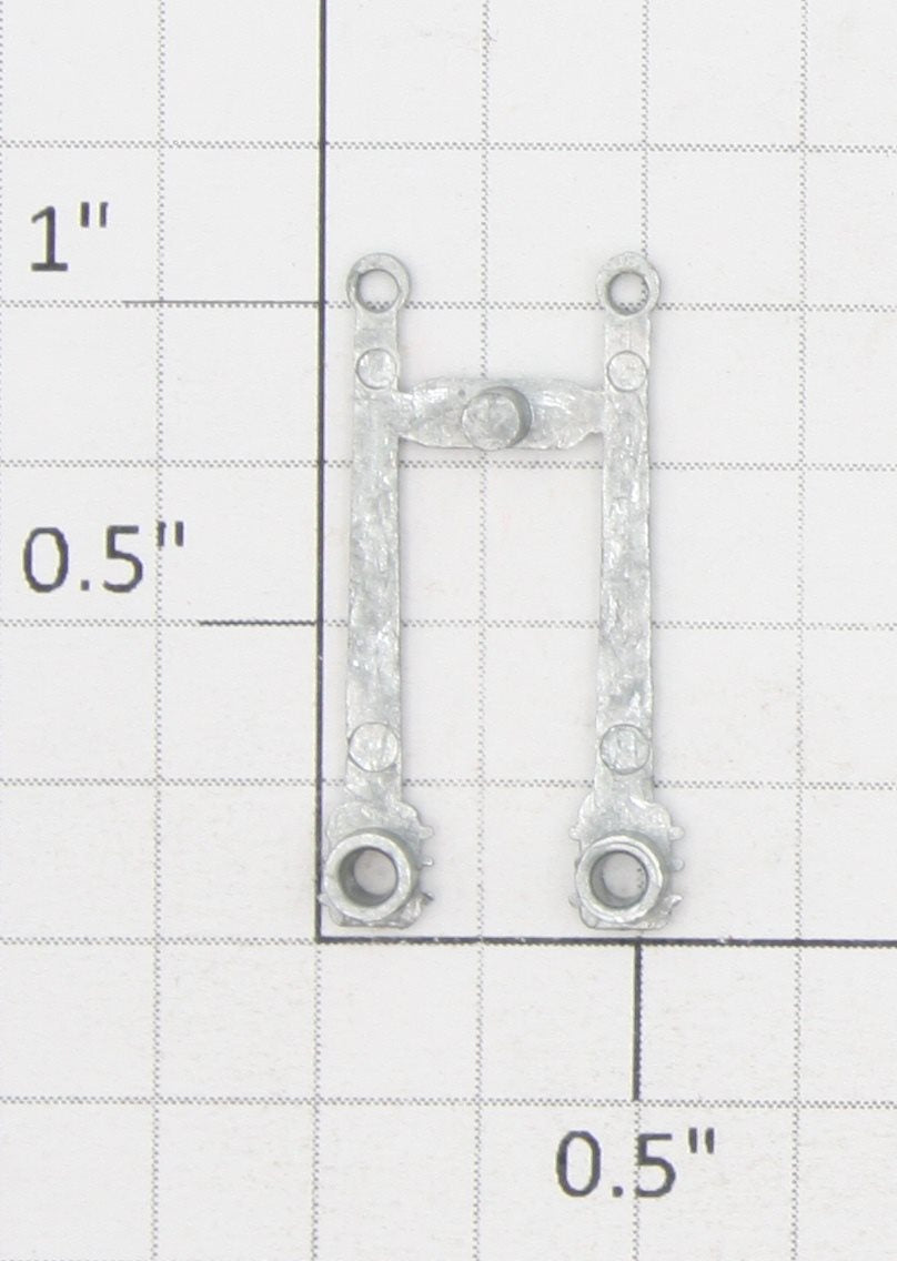 Roundhouse 77007 HO Unfinished Die Cast Main Drive Rod (Set of 2)