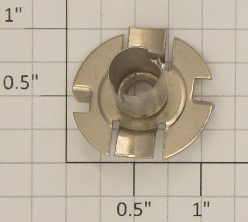 American Flyer XA9403-A S Bayonet Socket with Bracket for Caboose & Other Cars