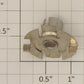 American Flyer XA9403-A S Bayonet Socket with Bracket for Caboose & Other Cars