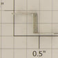 American Flyer XA10890 Lamp Bracket without Socket