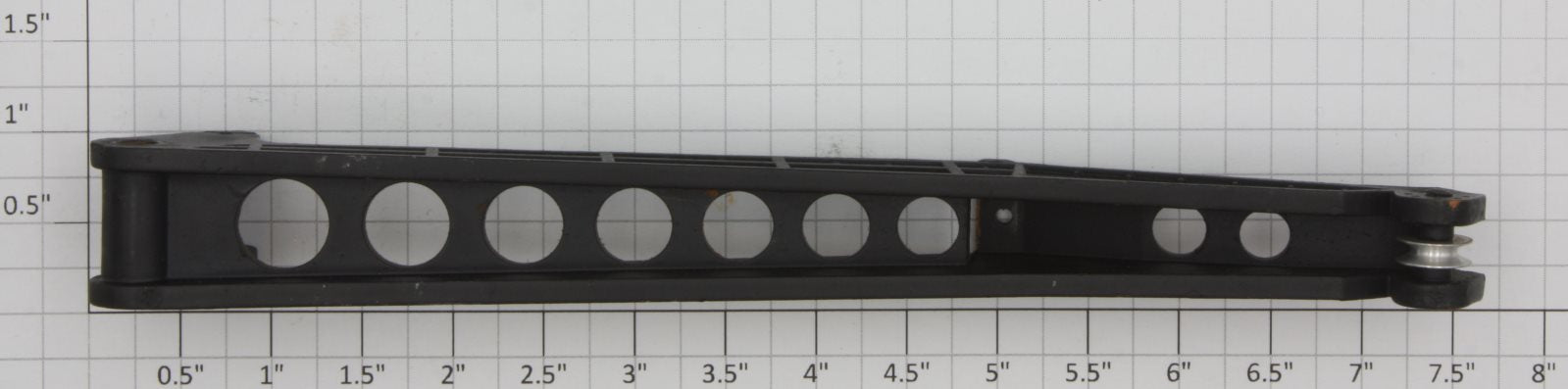 Lionel 6560-12 O Gauge Black Plastic Crane Boom with Front Pulley