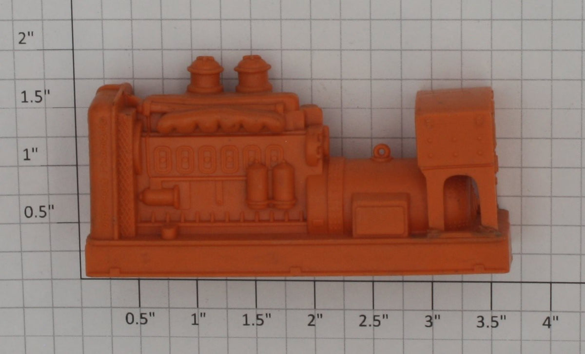 Lionel 6520-17 Orange Diesel Motor & Generator Housing