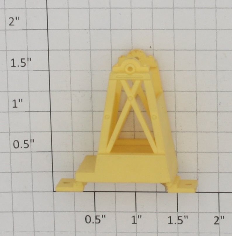 K-Line K2625-1 Yellow Handcar Handle Frame