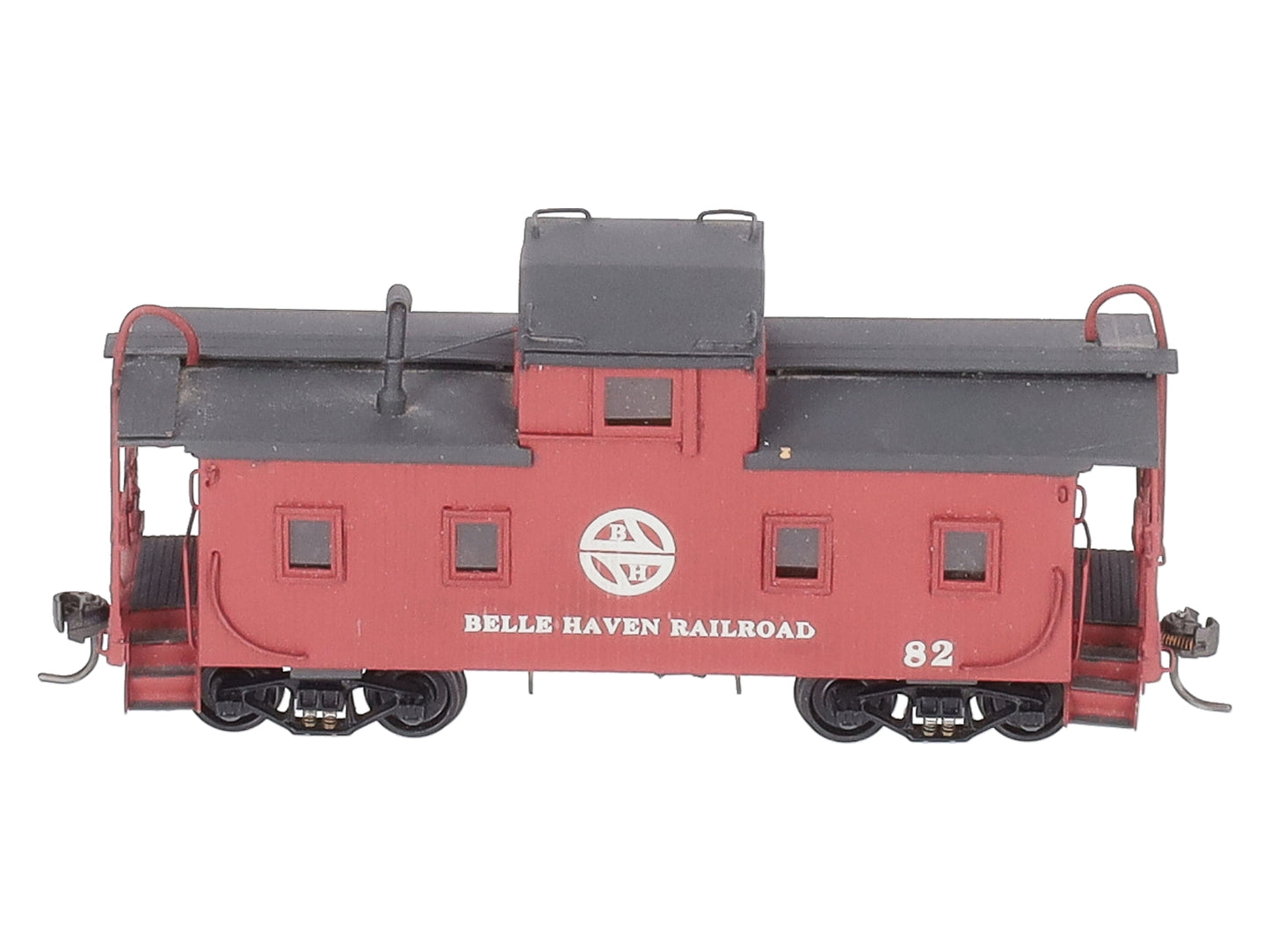 Hallmark Models HO Scale BRASS GM&O Wood Sheathed Caboose - Painted LN