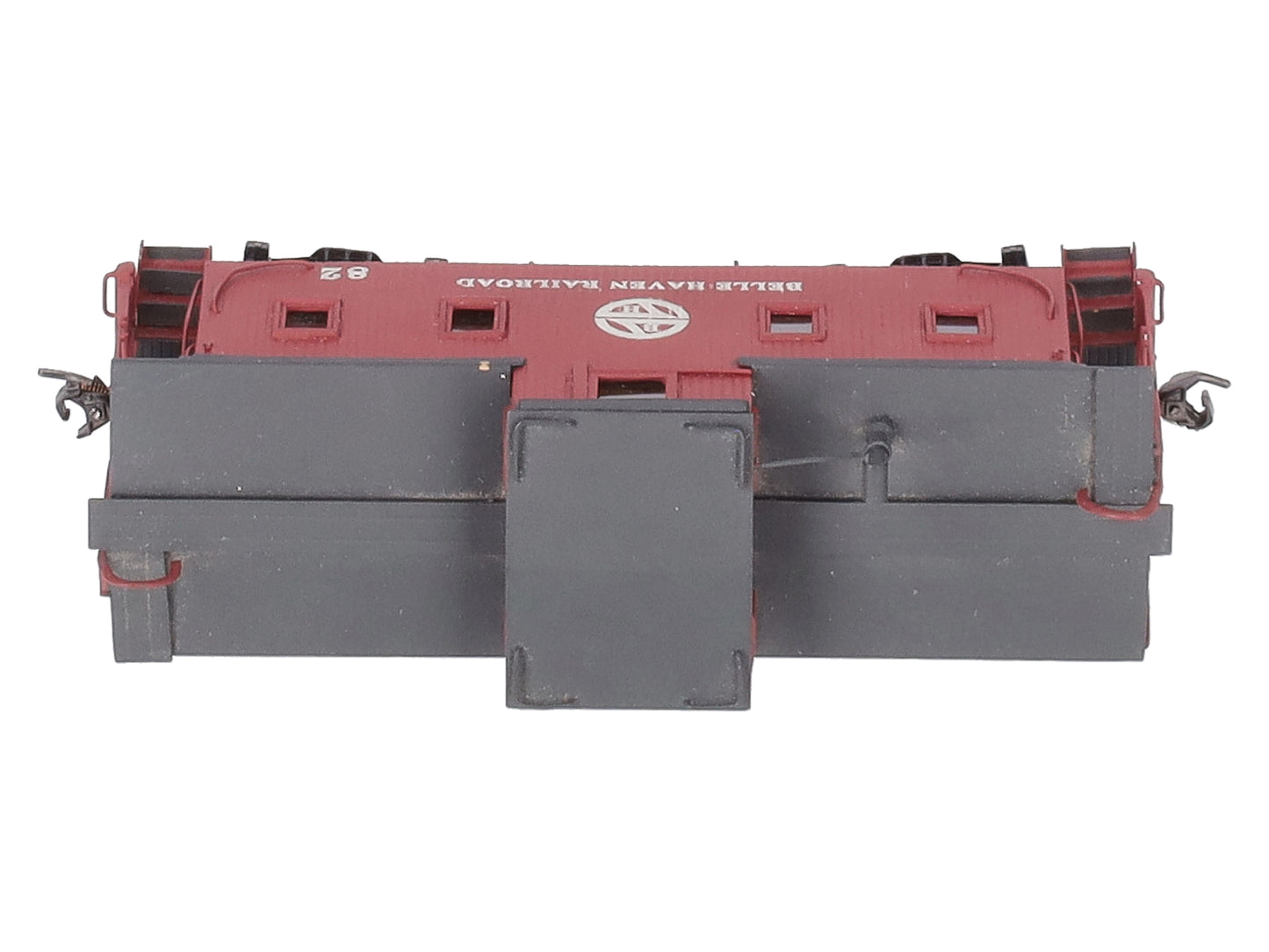 Hallmark Models HO Scale BRASS GM&O Wood Sheathed Caboose - Painted LN