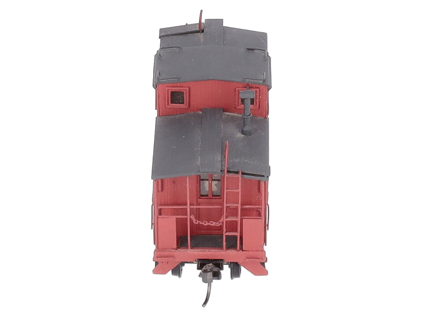Hallmark Models HO Scale BRASS GM&O Wood Sheathed Caboose - Painted LN