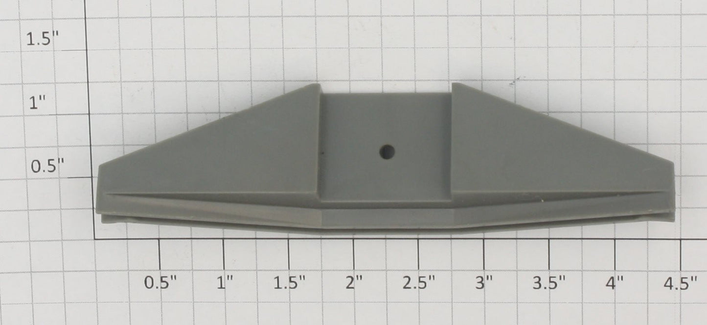 Lionel 3357-2 O Gauge Gray Cop & Hobo Car Plastic Bridge Trestle