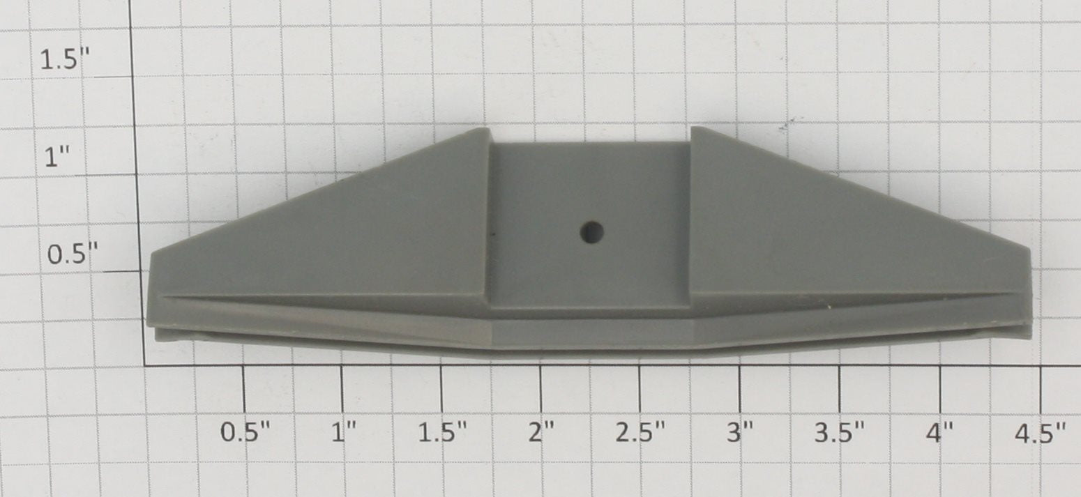 Lionel 3357-2 O Gauge Gray Cop & Hobo Car Plastic Bridge Trestle