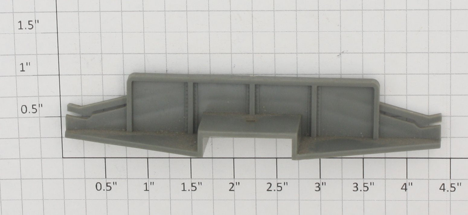 Lionel 3357-2 O Gauge Gray Cop & Hobo Car Plastic Bridge Trestle