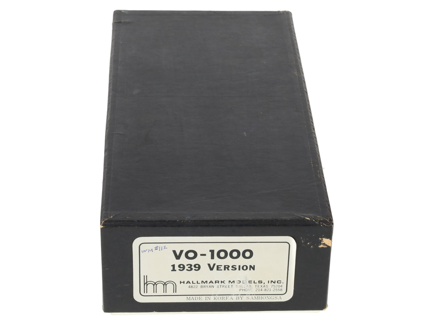 Hallmark Models HO Scale BRASS Baldwin VO-1000 Diesel Switcher-Painted EX/Box