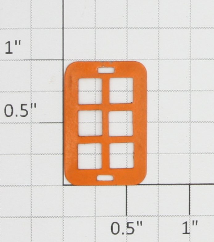 Lionel 313-95 Bascule Bridge House Orange Window Frame