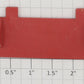 Lionel 145-23 O Gauge Automatic Gateman Red Tool Box Cover