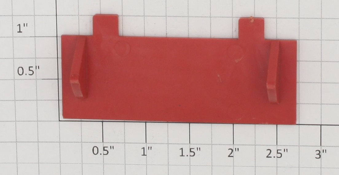 Lionel 145-23 O Gauge Automatic Gateman Red Tool Box Cover