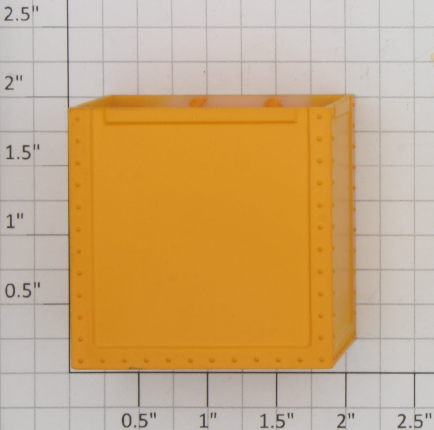 K-Line K1994YX O Gauge Yellow Container without Top Hatch