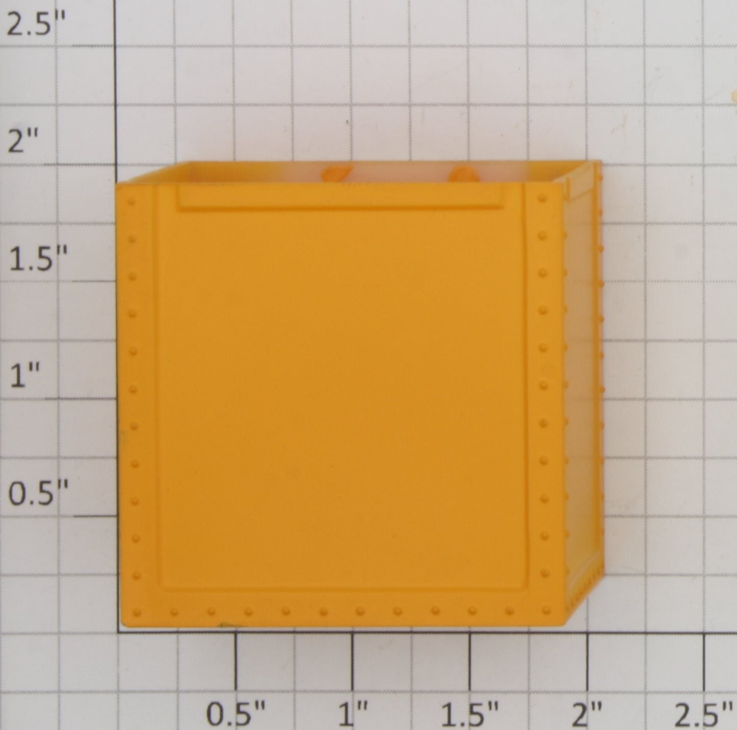 K-Line K1994YX O Gauge Yellow Container without Top Hatch