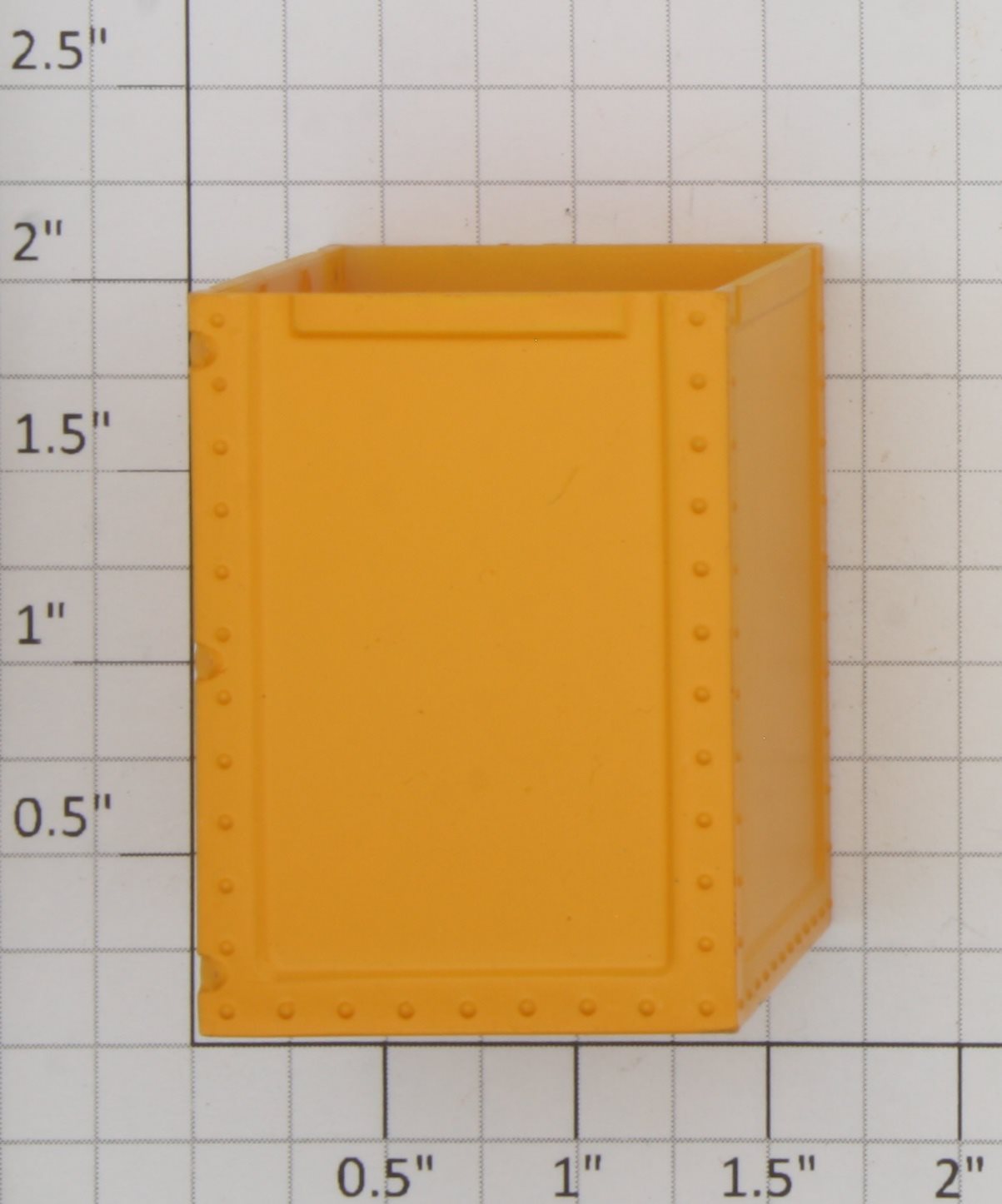 K-Line K1994YX O Gauge Yellow Container without Top Hatch