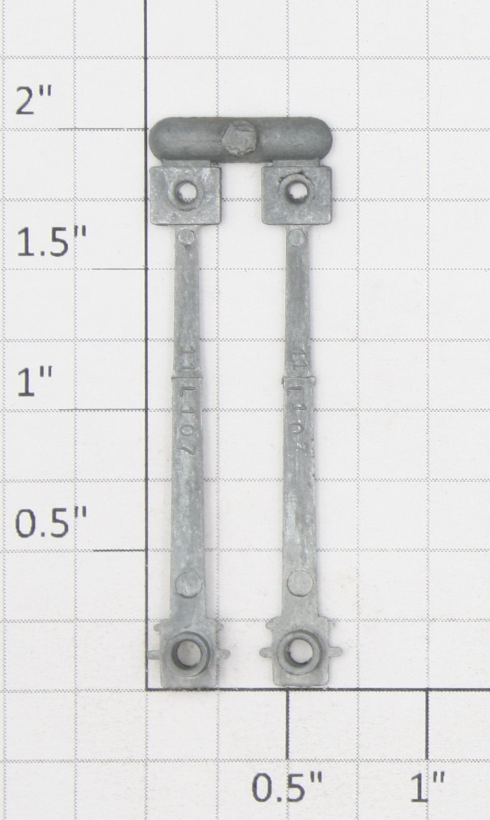 Roundhouse 71107 HO Unfinished Die Cast Main Drive Rod (Set of 2) – Trainz