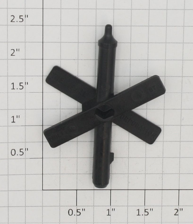Lionel 262-10 Black Crossbuck Railroad Crossing Sign with White Lettering