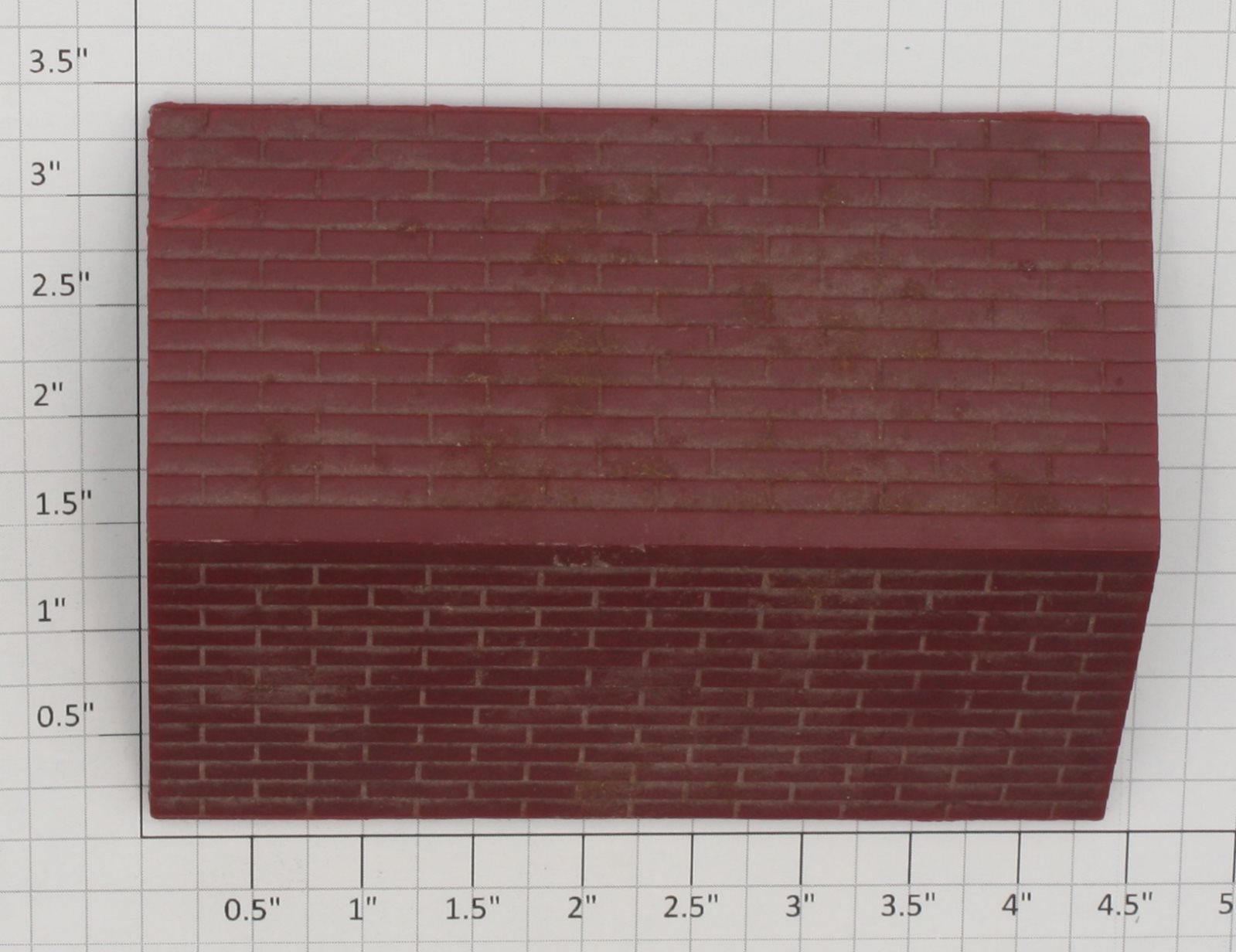 Lionel 145-22 O Gauge Maroon Plastic Automatic Gateman Roof