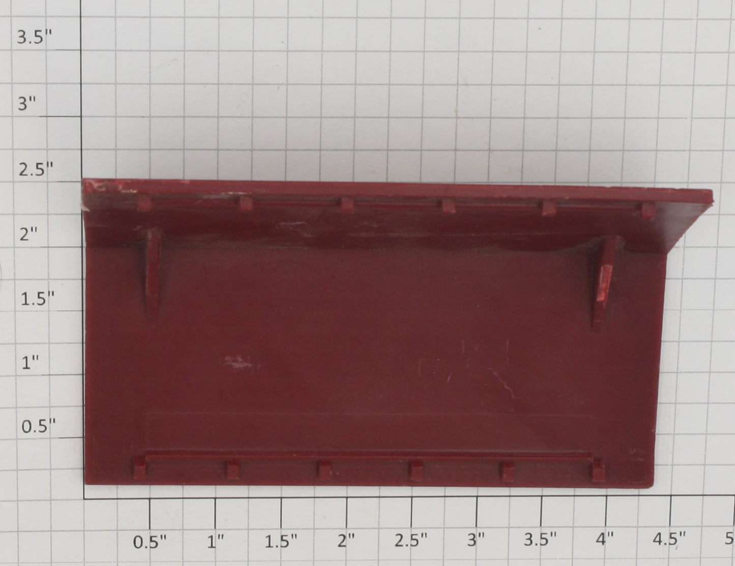 Lionel 145-22 O Gauge Maroon Plastic Automatic Gateman Roof