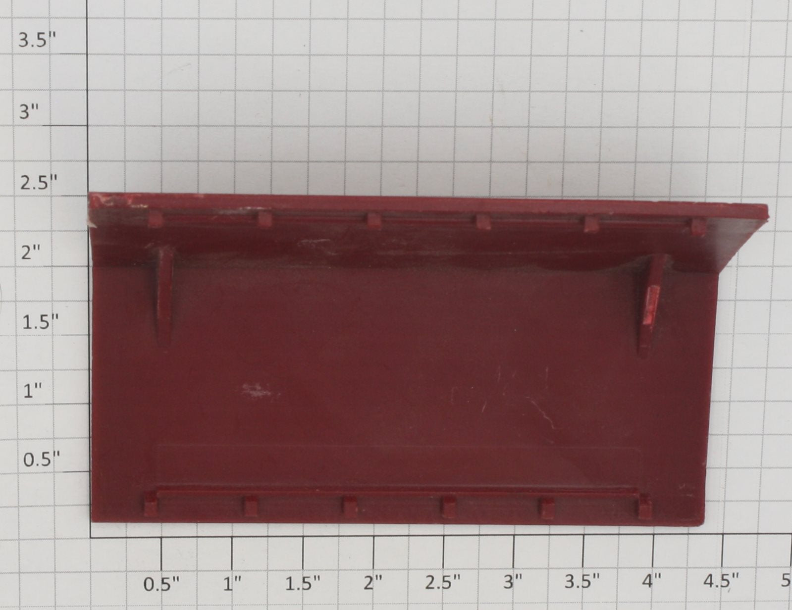 Lionel 145-22 O Gauge Maroon Plastic Automatic Gateman Roof
