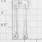 Roundhouse 76007 HO Unfinished Die Cast Main Drive Rod (Set of 2)