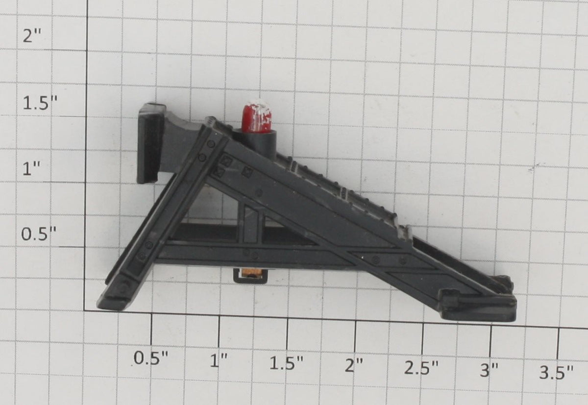 Lionel 2280-S Black Plastic Lighted Track Bumper Housing