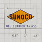 Lionel 455-53X Sunoco Oil Derrick Sign