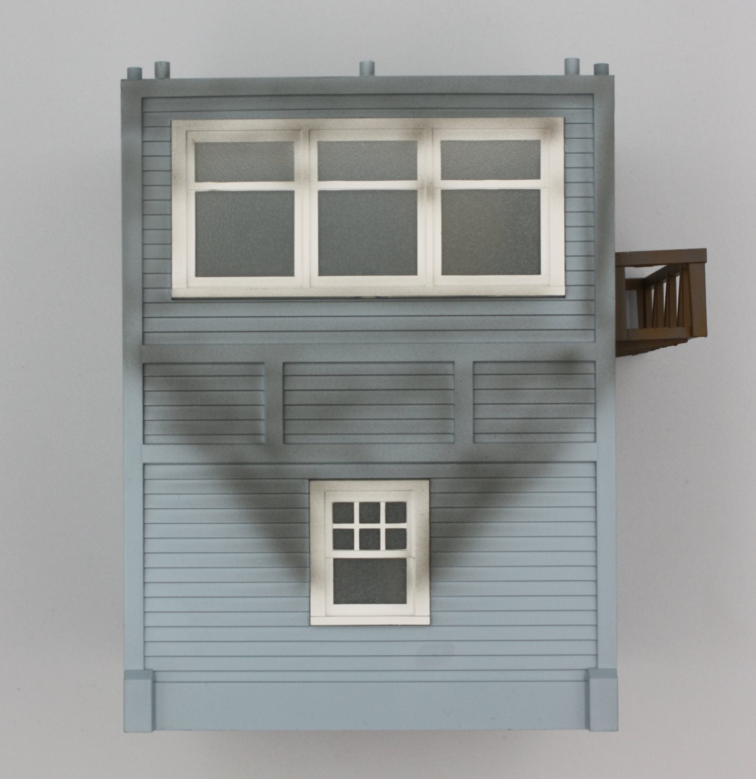 Lionel 24232-4 Burning Switch Tower House Body Assembly