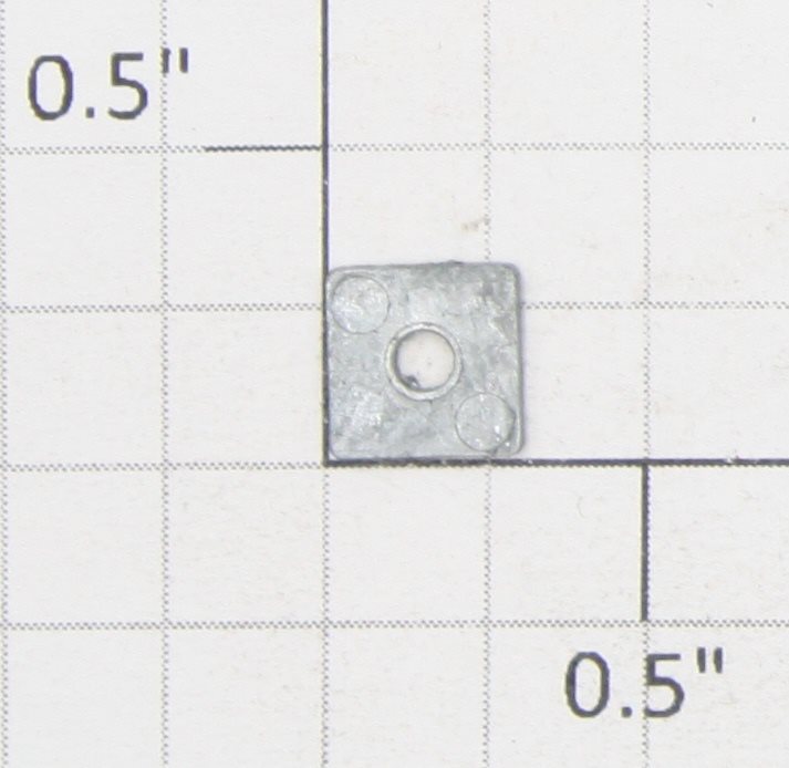 Roundhouse 76126 HO Gauge Unfinished Diecast Draft Gear Box Cover