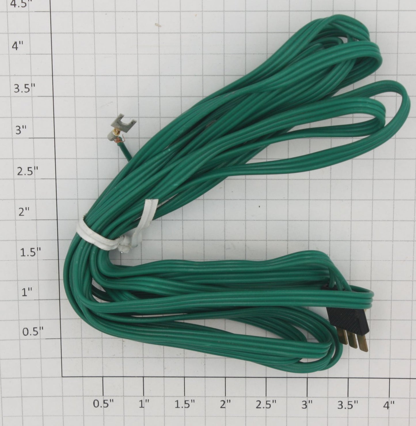 Bachmann 44598 Green 3-Wire 10' Extension Switch Cable