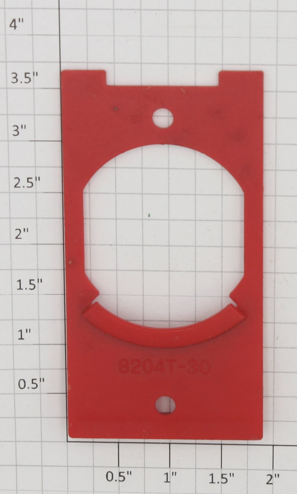 Lionel 8204T-30 Red Speaker Baffle