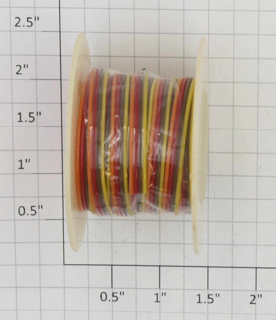 Model Power 0625-4 26 Gauge 4-Conductor Stranded Hook-Up Wire (10' +/-)